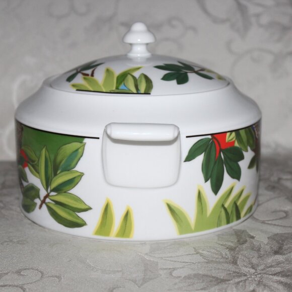 Mikasa Amazon Lidded Casserole Dish | Vintage Lidded Vegetable Bowl - Picture 4 of 7